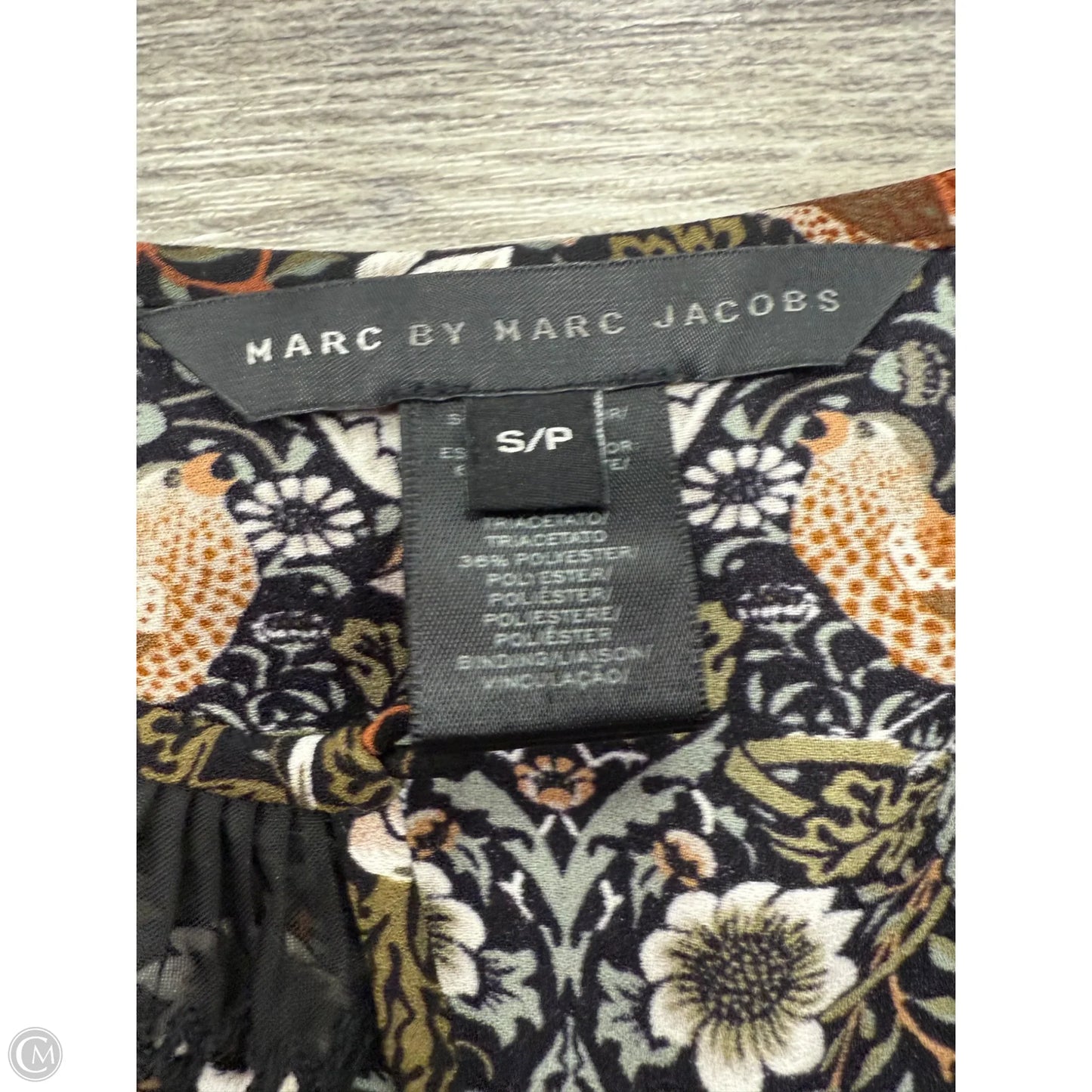 Top Short Sleeve Designer By Marc By Marc Jacobs In Multi-colored, Size: S