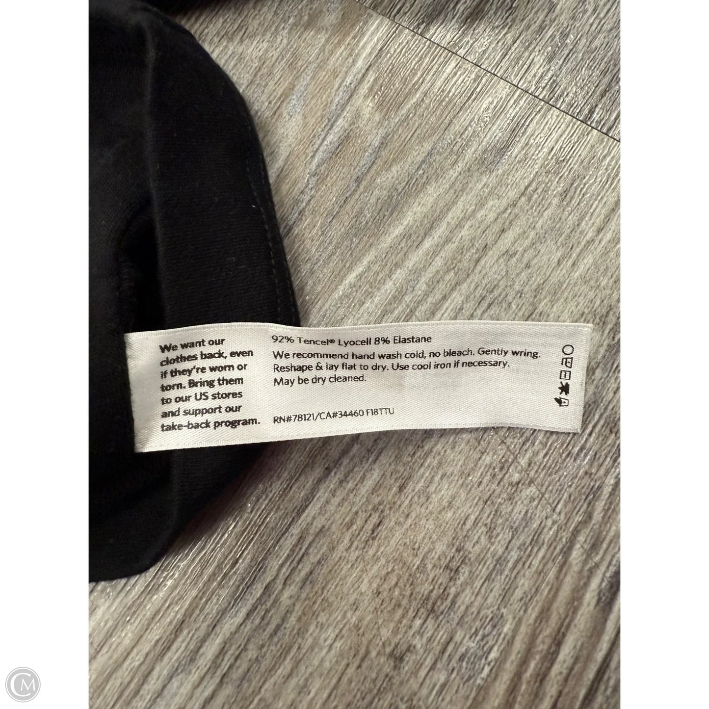 Sweatshirt Crewneck By Eileen Fisher In Black, Size: Xxs