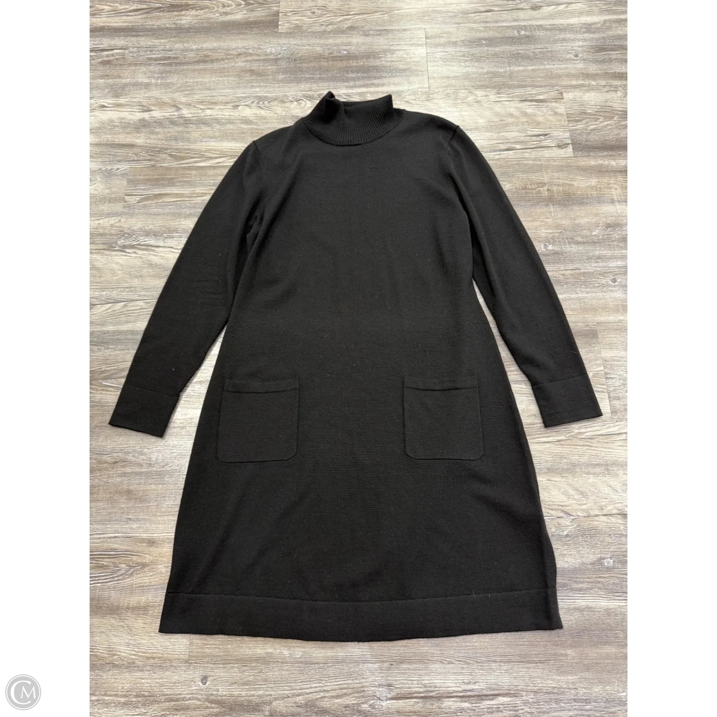 Dress Designer By Lafayette 148 In Black, Size: L