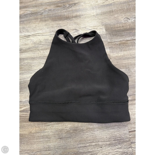 Athletic Bra By Lululemon In Black, Size: 6