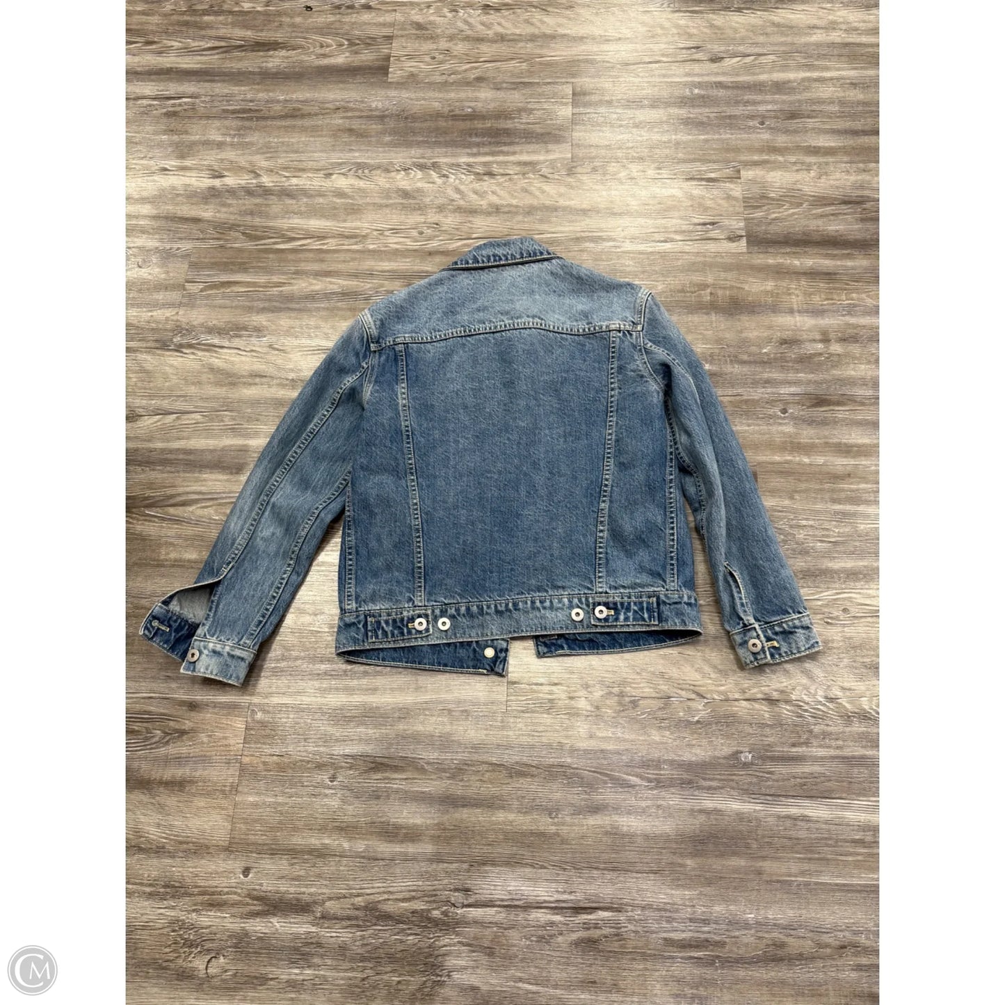 Jacket Denim By Pilcro In Blue Denim, Size: S