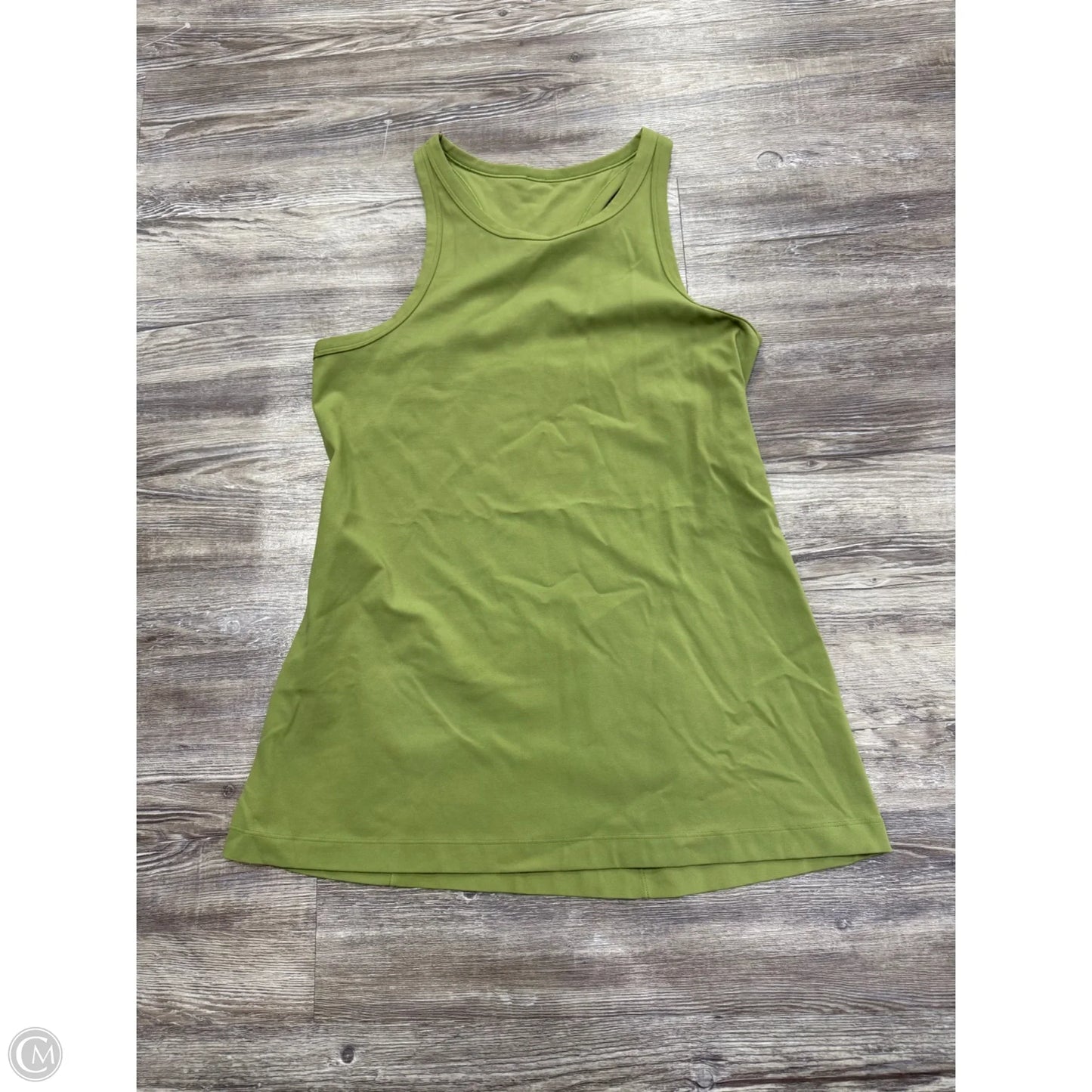 Athletic Tank Top By Lululemon In Green, Size: M