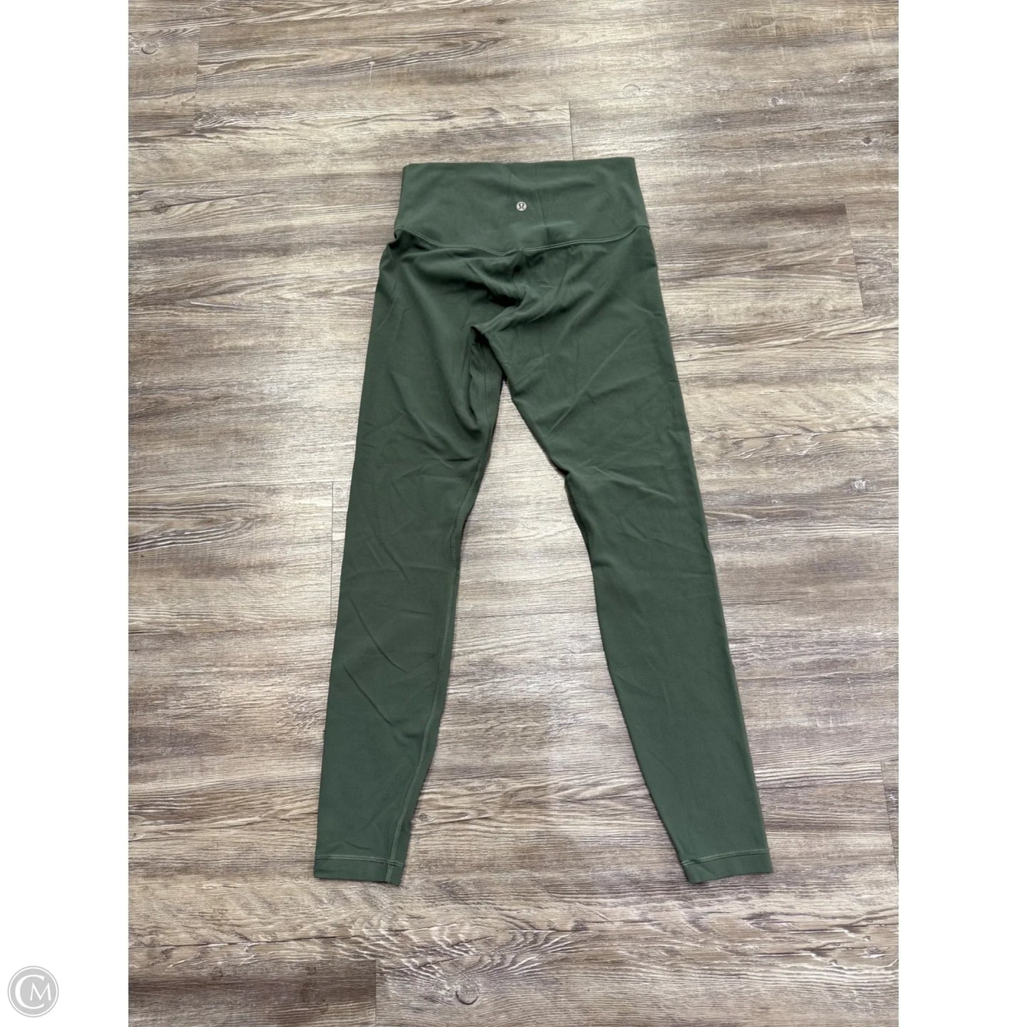 Athletic Leggings By Lululemon In Green, Size: 8
