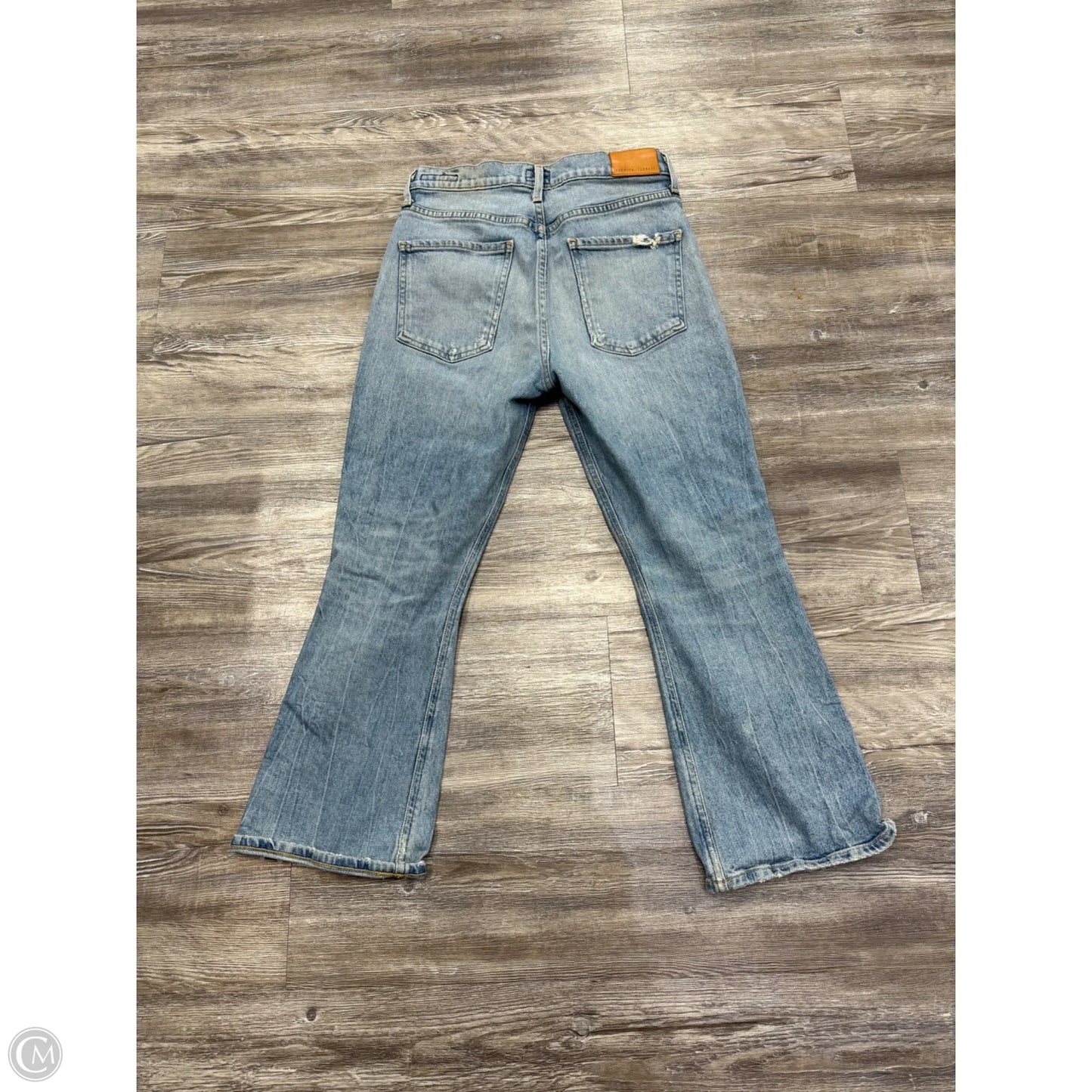 Jeans Flared By Citizens Of Humanity In Blue Denim, Size: 4