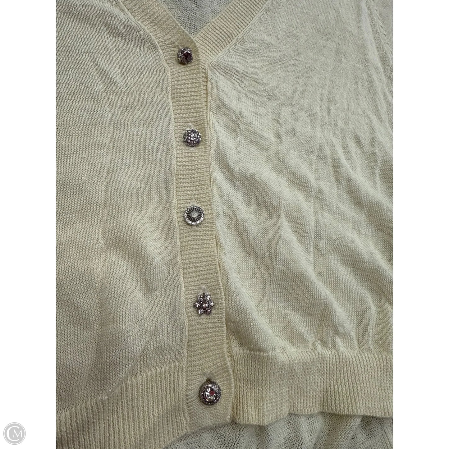 Sweater Cardigan By BA&SH In Tan, Size: M