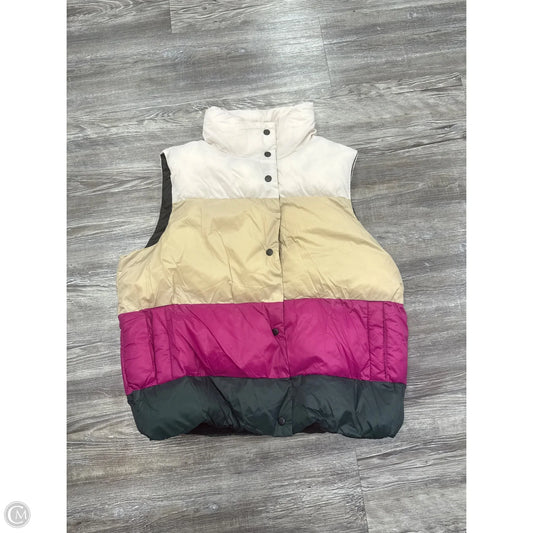 Vest Puffer & Quilted By Z Supply In Purple & Tan, Size: S