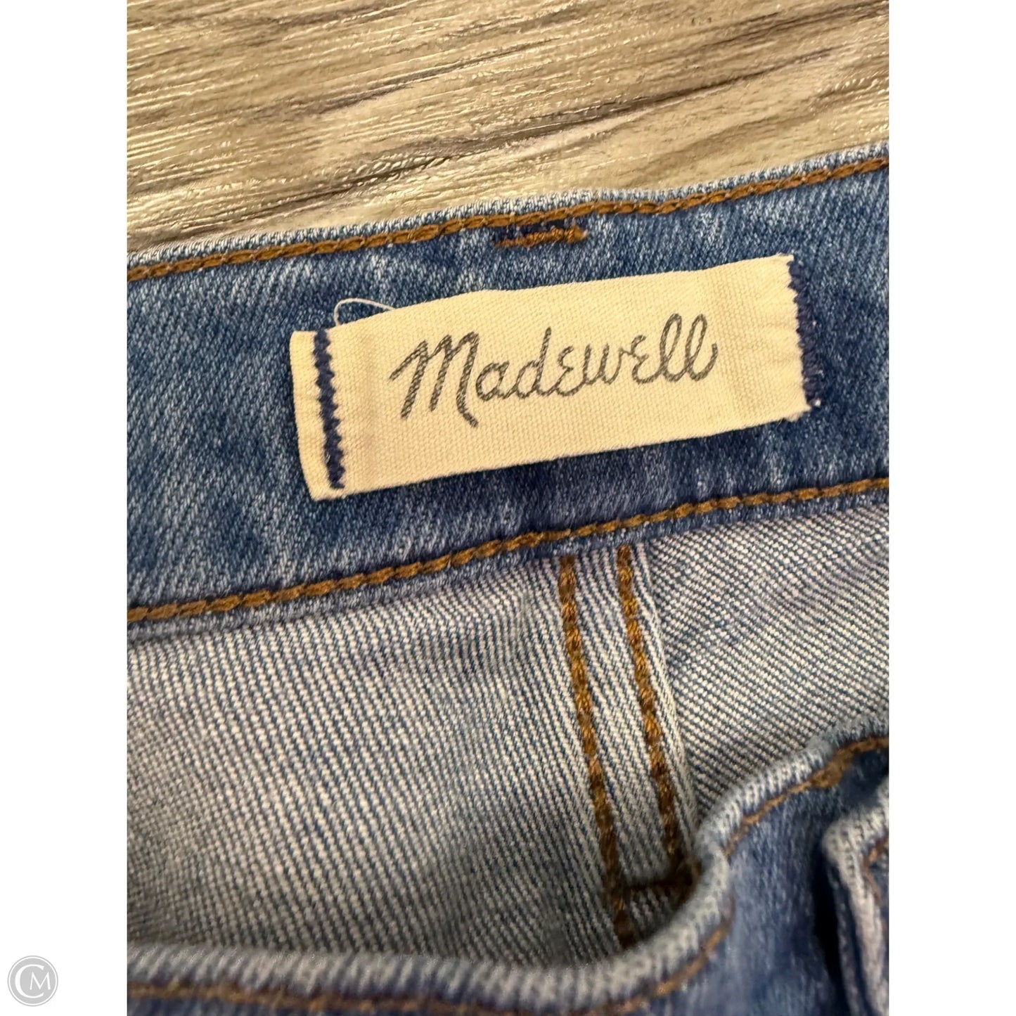 Jeans Boyfriend By Madewell In Blue Denim, Size: 18
