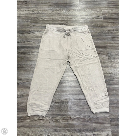 Pants Lounge By Barefoot Dreams In Taupe, Size: 1x