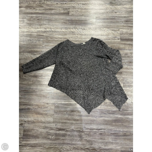 Sweater By Eileen Fisher In Black & Cream, Size: Xl