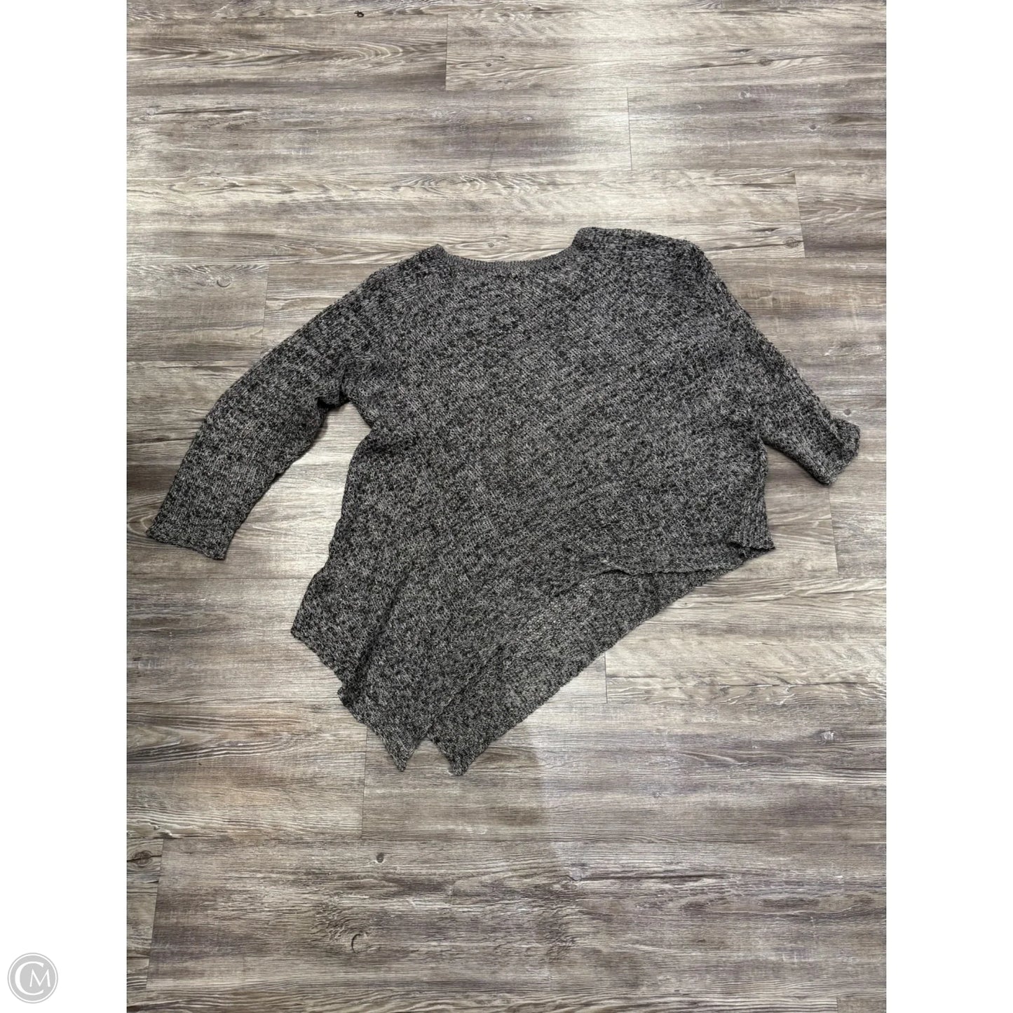 Sweater By Eileen Fisher In Black & Cream, Size: Xl