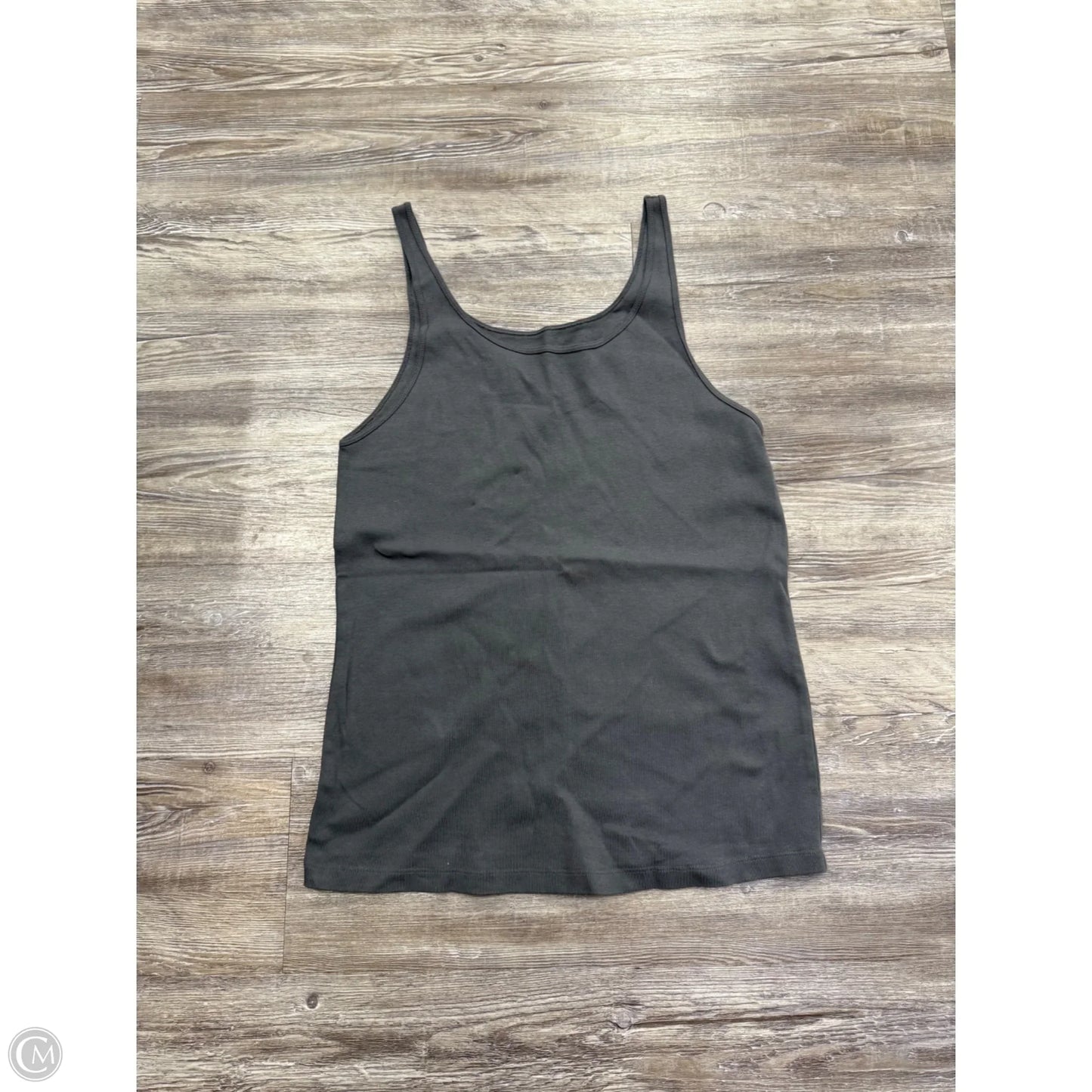 Top Sleeveless Basic By Eileen Fisher In Grey, Size: 1x