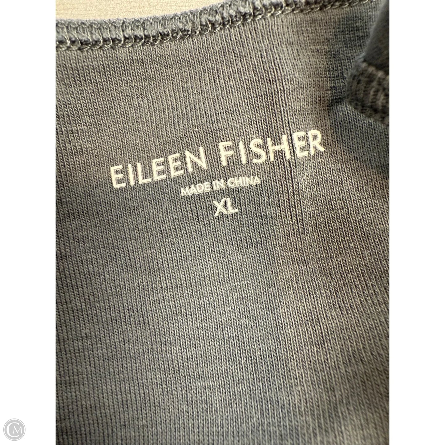 Top Sleeveless Basic By Eileen Fisher In Grey, Size: 1x
