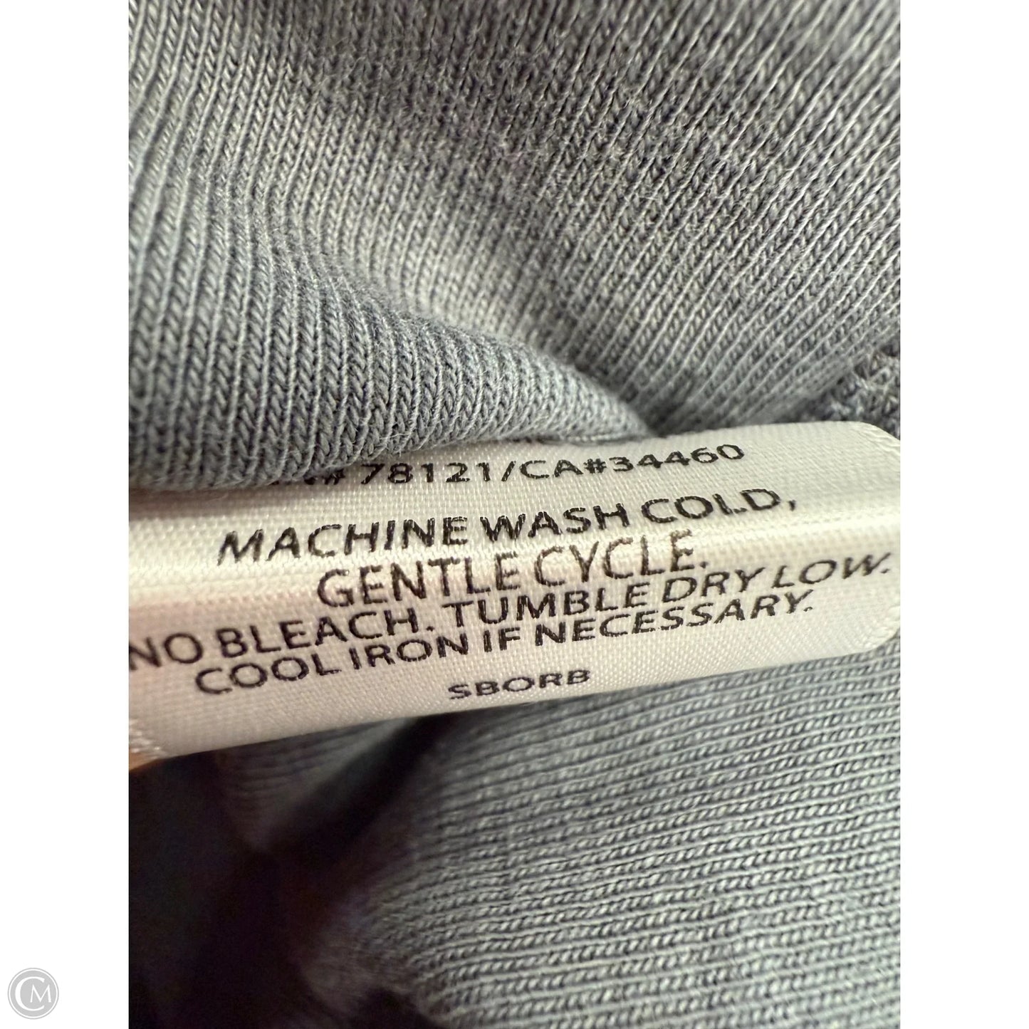 Top Sleeveless Basic By Eileen Fisher In Grey, Size: 1x