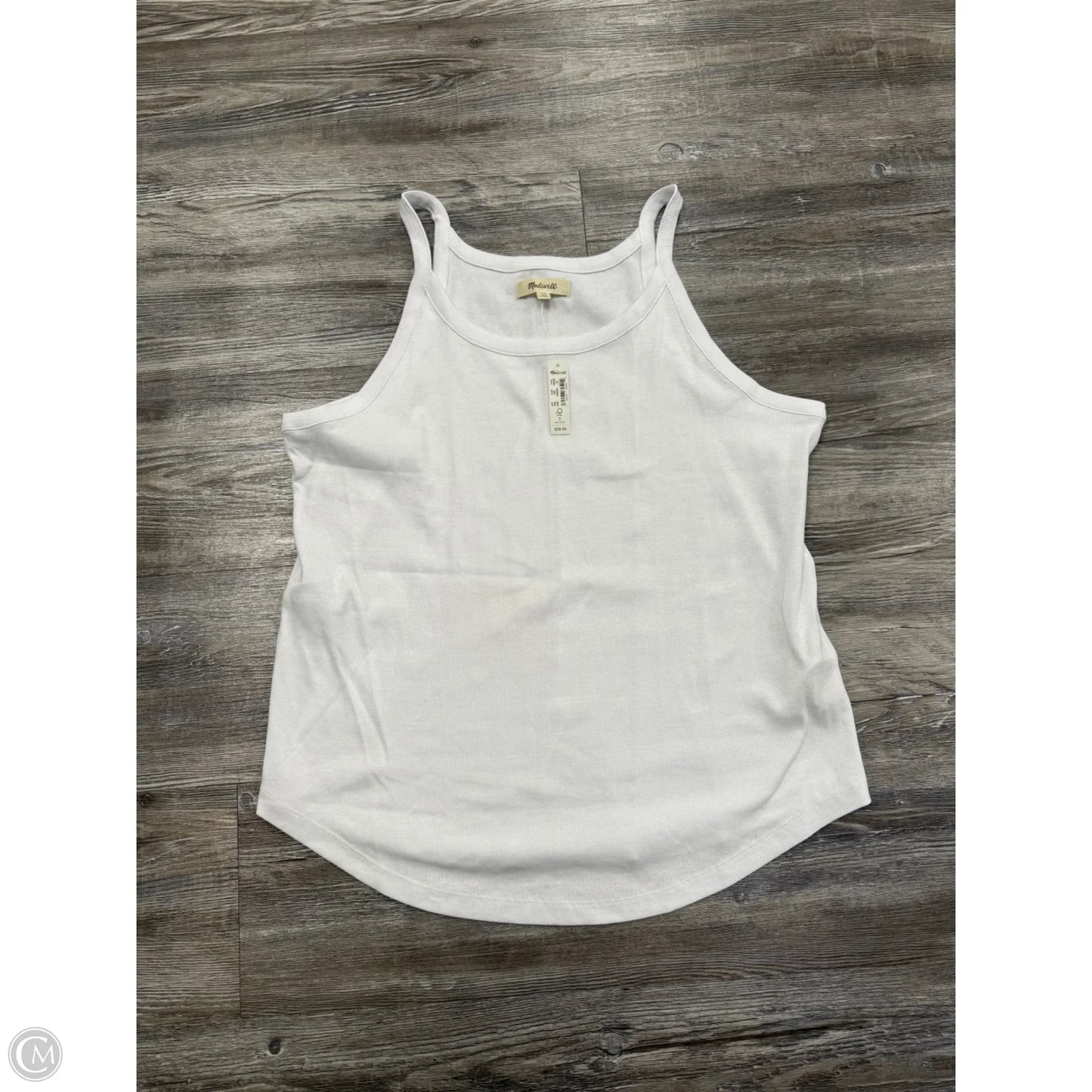 Top Sleeveless Basic By Madewell In White, Size: 2x