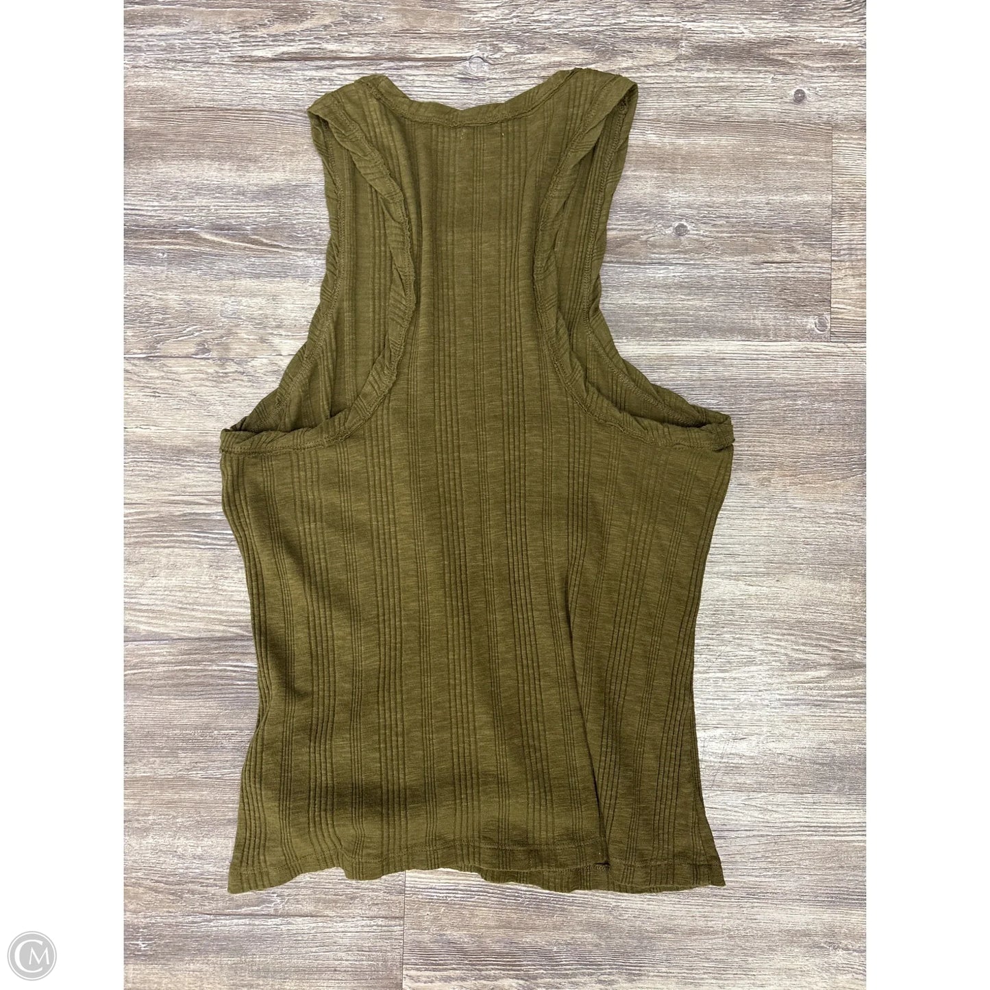 Top Sleeveless Basic By Pilcro In Green, Size: Xl
