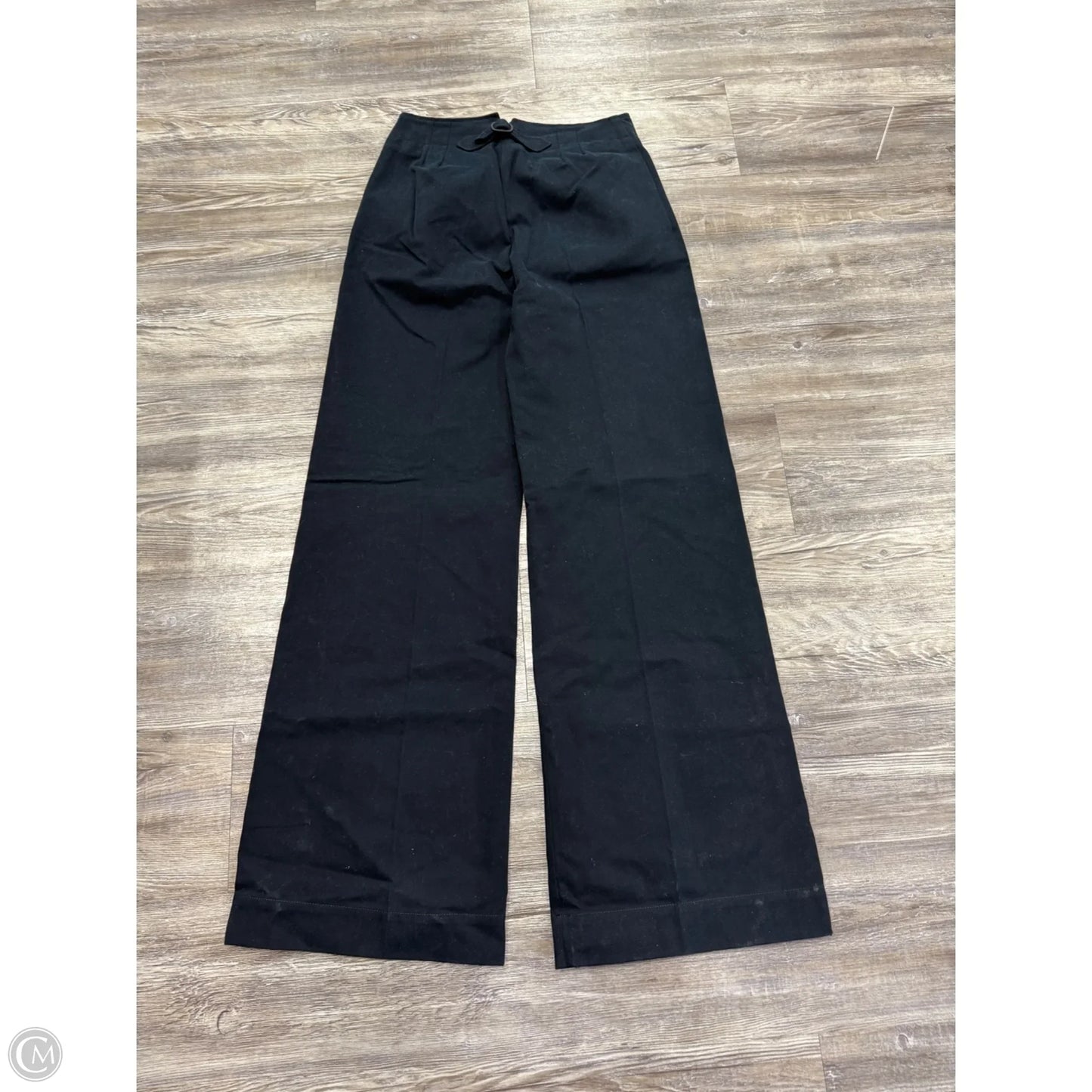 Pants Wide Leg By Lacoste In Navy, Size: Xs