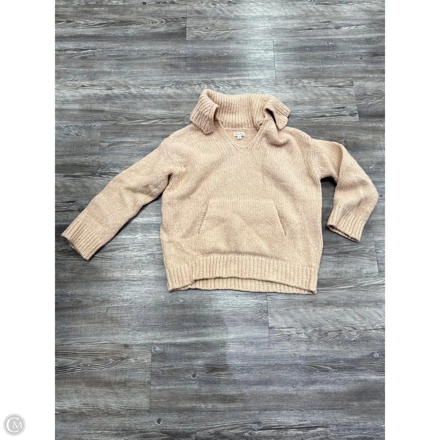 Sweater By Pilcro In Peach, Size: Xxs