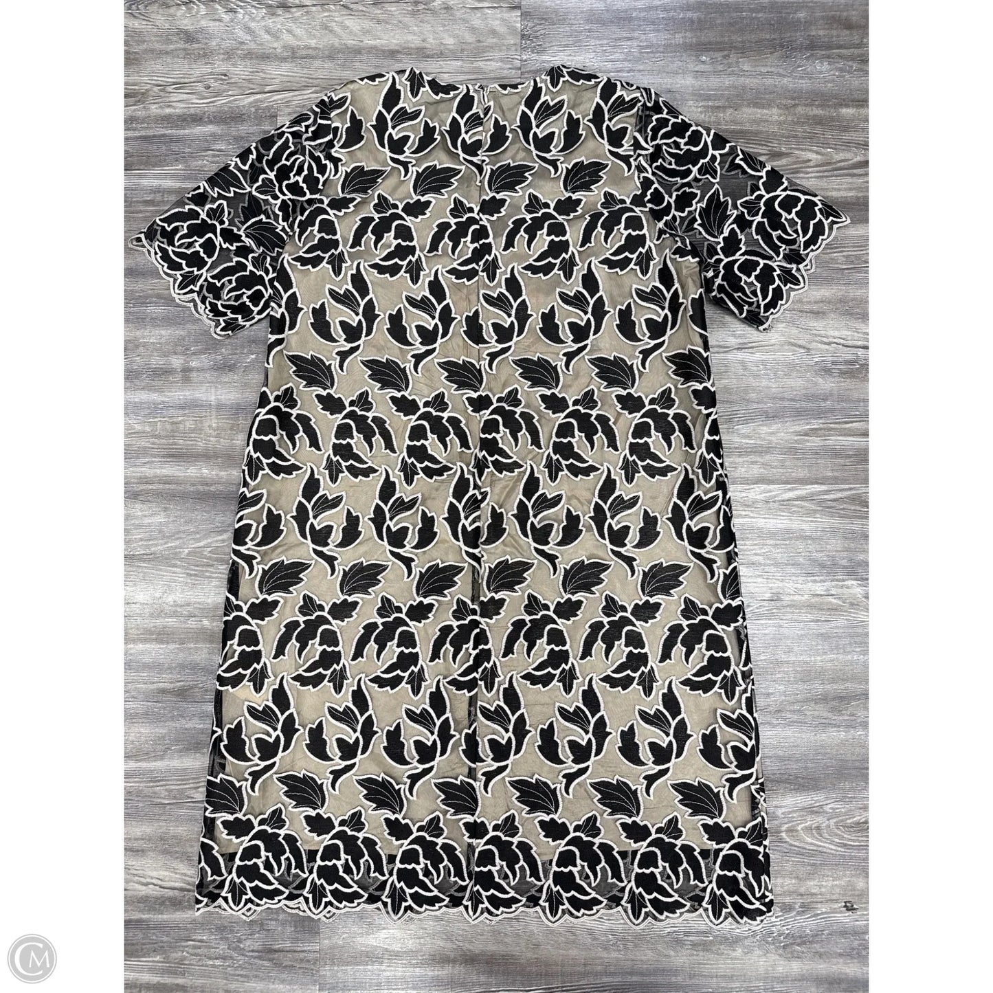 Dress Party Short By Cma In Black & Cream, Size: 16