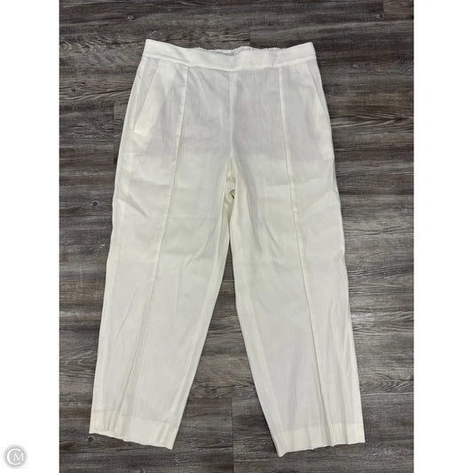Pants Wide Leg By Vince In White, Size: L