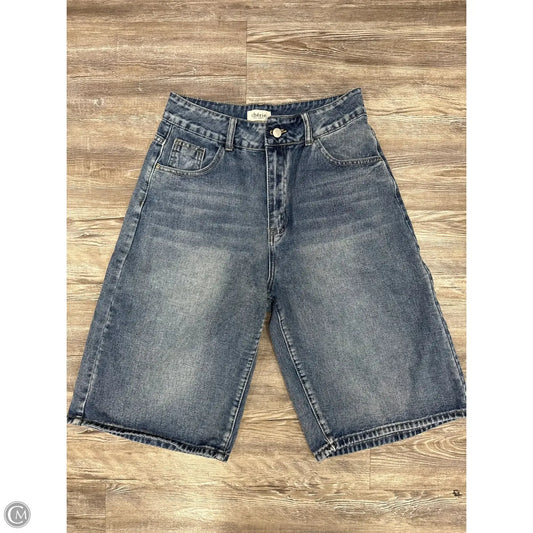 Shorts By Cherie In Blue Denim, Size: L