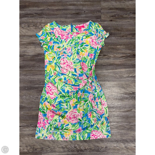Dress Designer By Lilly Pulitzer In Blue & Green, Size: S