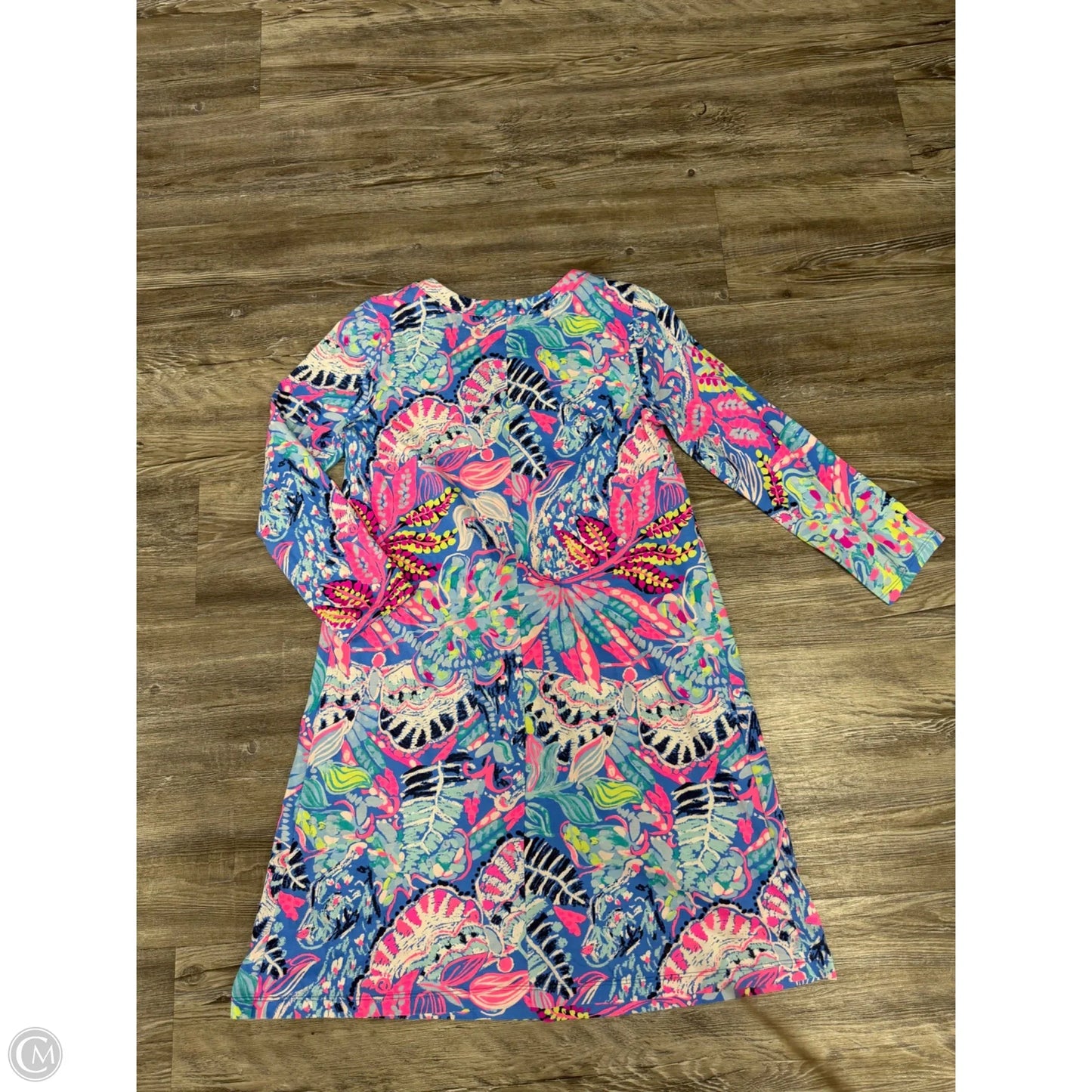 Dress Designer By Lilly Pulitzer In Blue & Pink, Size: S