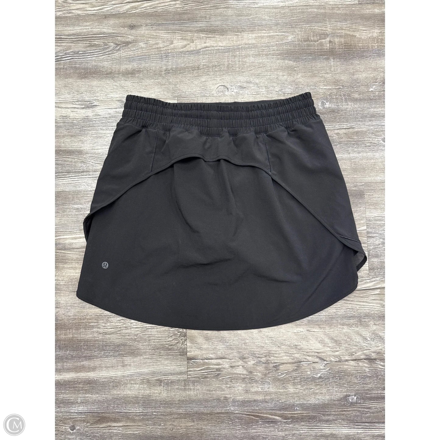 Athletic Skort By Lululemon In Black, Size: 8