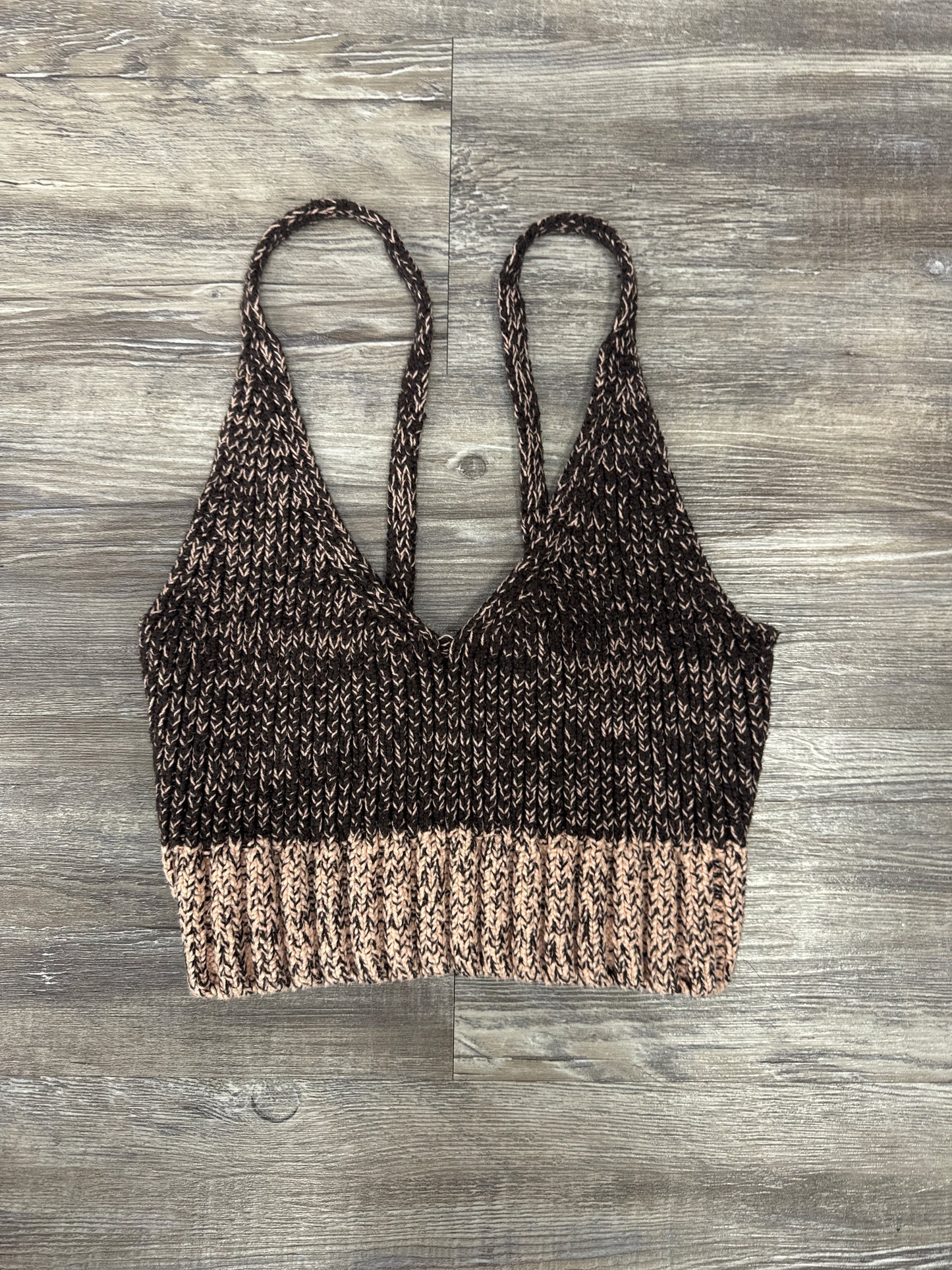 Top Sleeveless By Free People In Brown,, Size: S