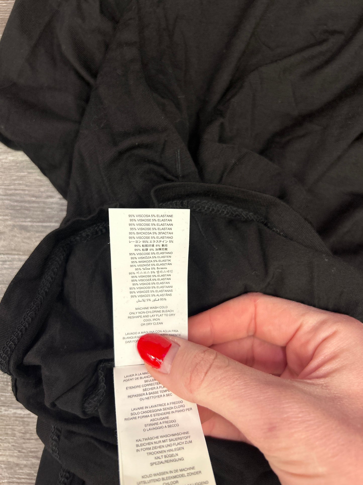 Top Short Sleeve By Michael By Michael Kors In Black, Size: 3x