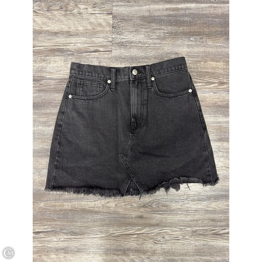 Skirt Mini & Short By Madewell In Black, Size: 4