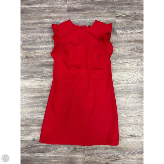 Dress Casual Midi By Vineyard Vines In Red, Size: 8