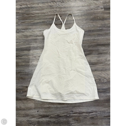 Athletic Dress By Outdoor Voices In White, Size: M