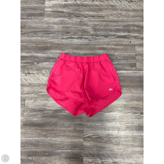 Athletic Shorts By Alo In Coral, Size: Xs