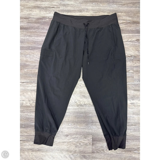 Athletic Pants By Calia In Black, Size: 2x