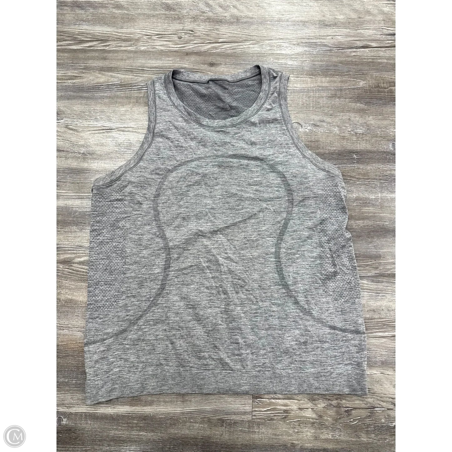 Athletic Tank Top By Lululemon In Grey, Size: 12