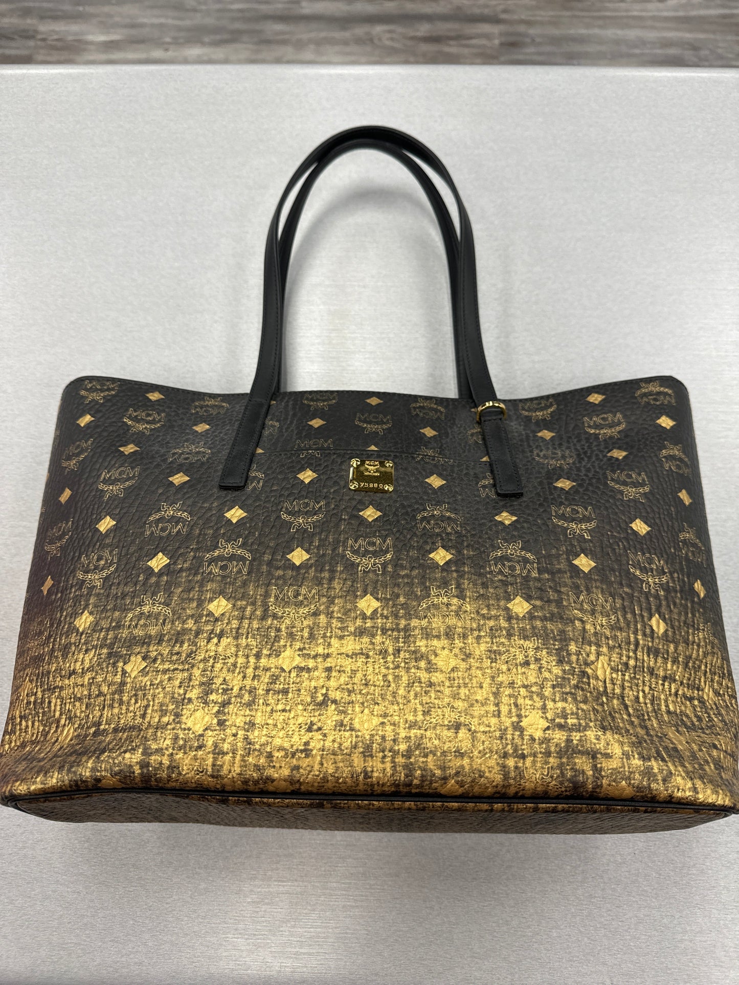 Handbag Luxury Designer By Mcm, Size: Large