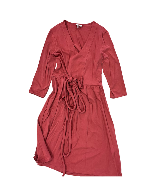 Dress Casual Midi By Matilda Jane In Orange, Size:M