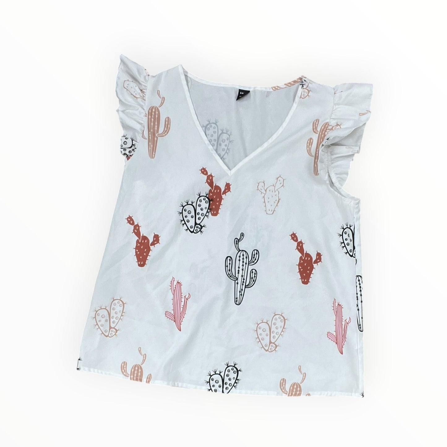 Top Ss By Shein In Cream, Size:M
