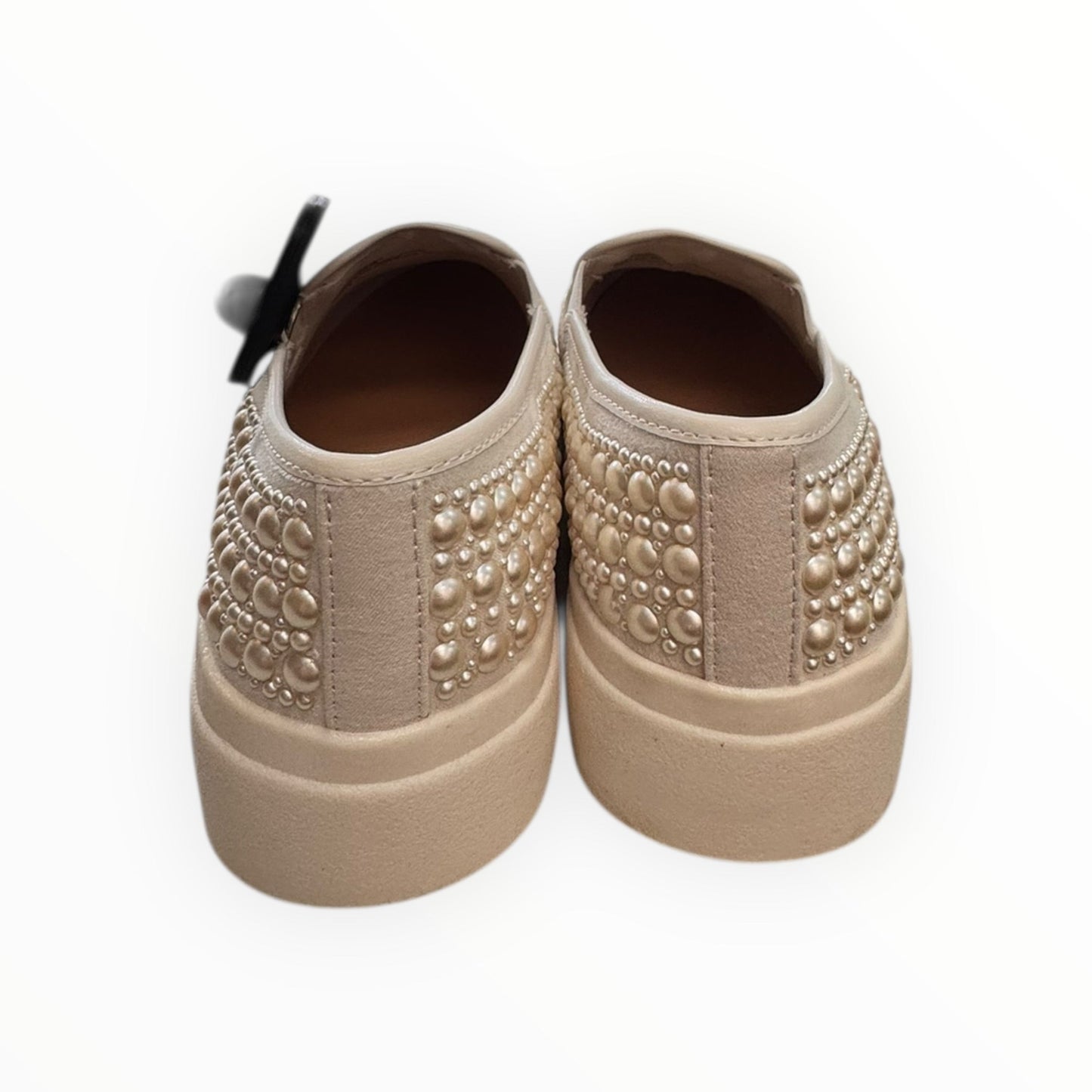 Shoes Flats By Inc In White, Size:5.5