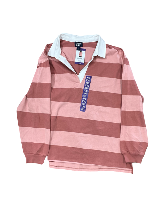 Top Ls By Lands End In Pink, Size:1X