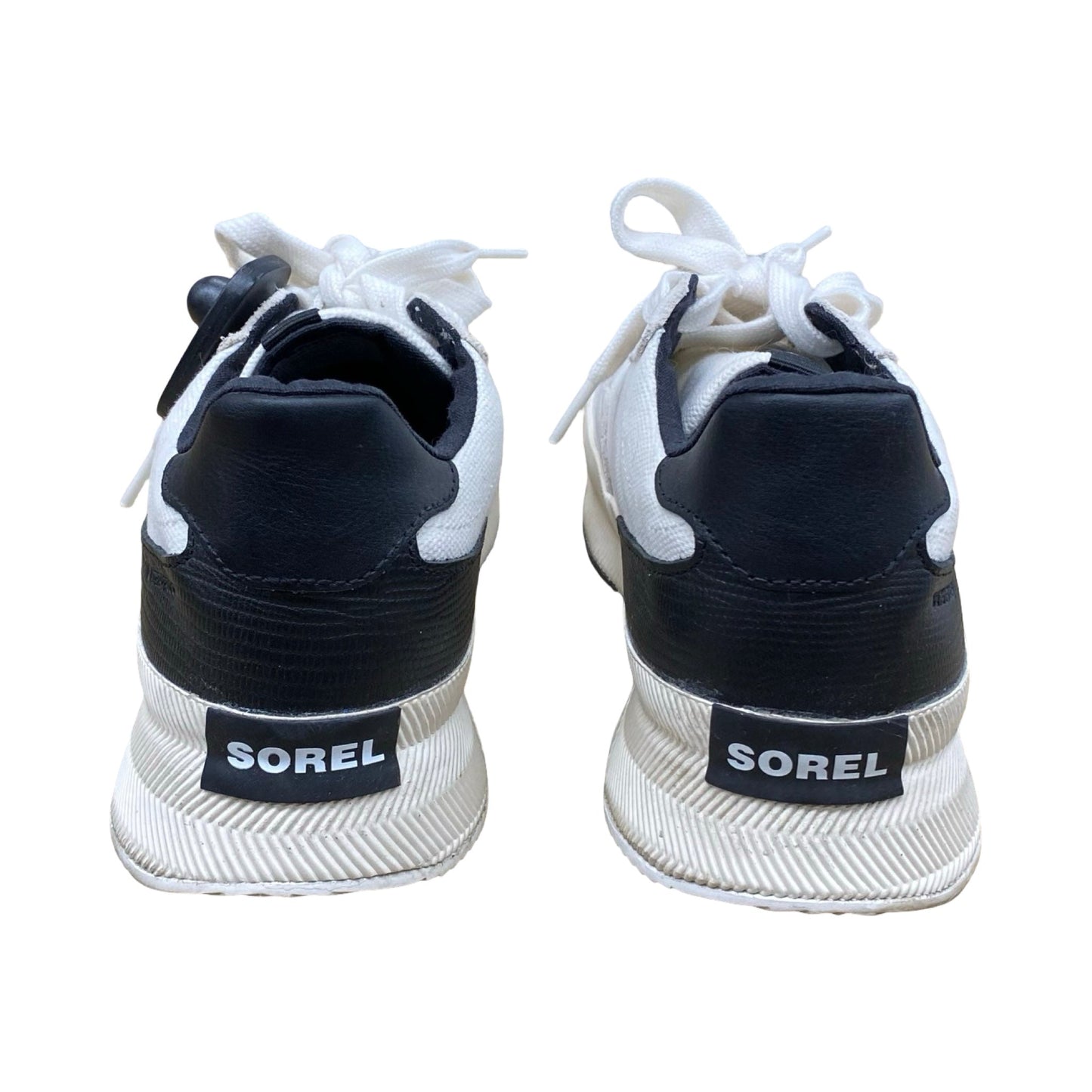 Shoes Sneakers By Sorel In Black & Cream, Size:10