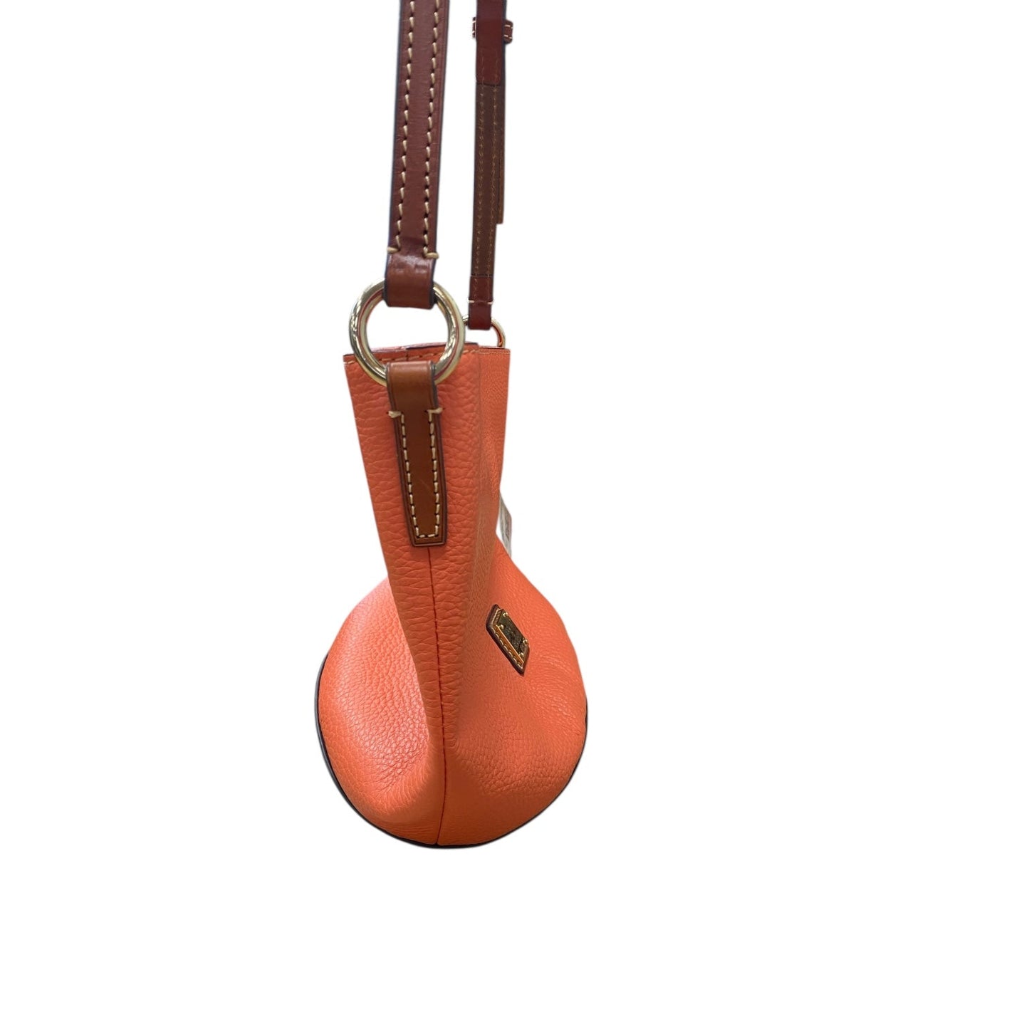 Handbag Designer By Dooney And Bourke In Coral, Size:Medium