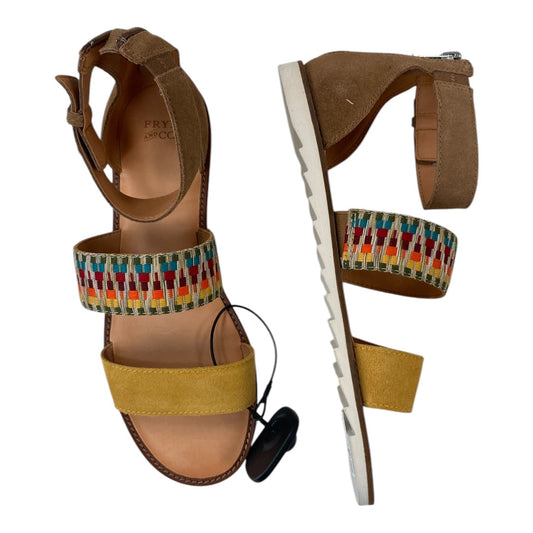 Sandals Designer By Frye In Multi, Size:8