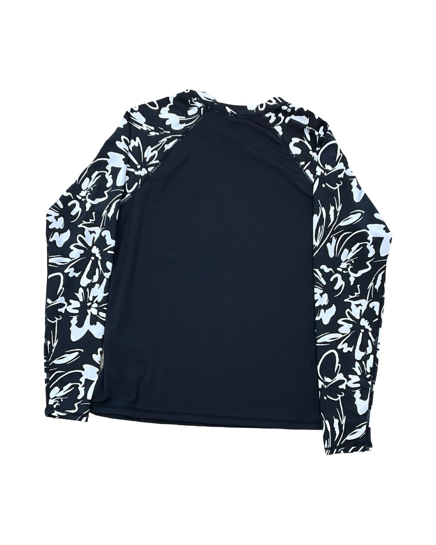 Top Ls By Hurley In Black & White, Size:M