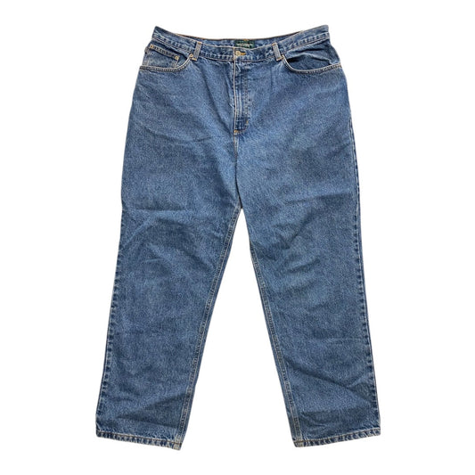 Jeans Boyfriend By Ralph Lauren In Blue Denim, Size:18