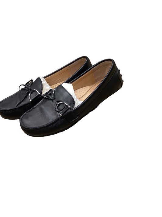 Black Shoes Flats Ralph Lauren, Size 5.5