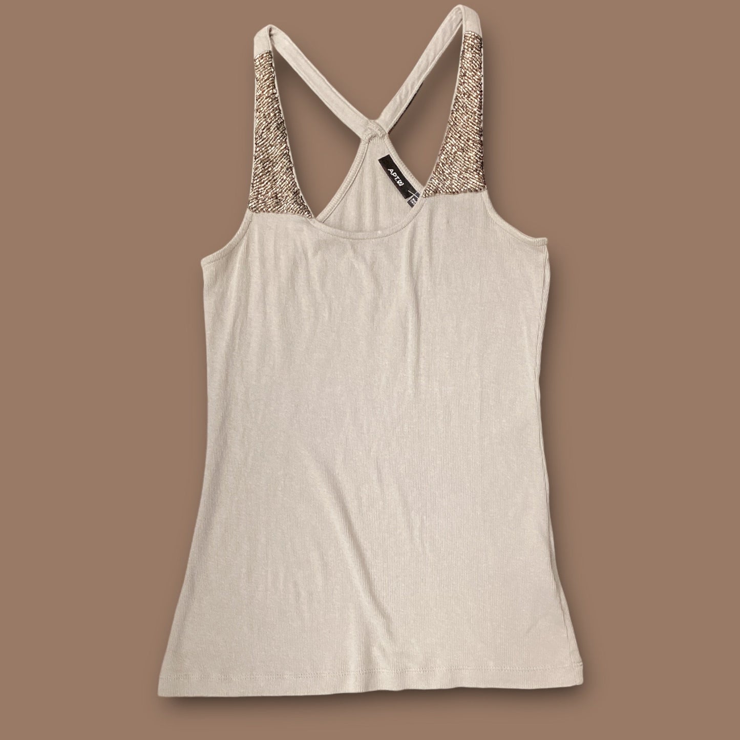 Tank Top By Apt 9 In Grey, Size: S