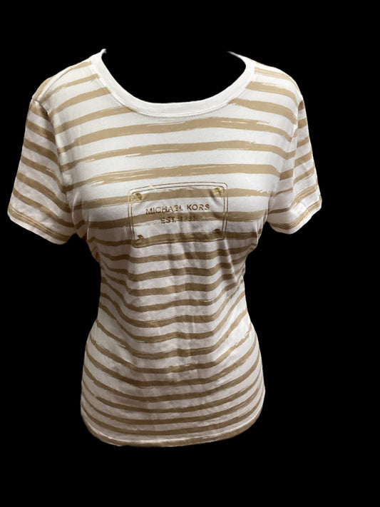 Top Short Sleeve By Michael Kors  Size: L