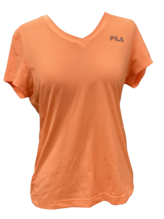 Athletic Top Short Sleeve By Fila  Size: M