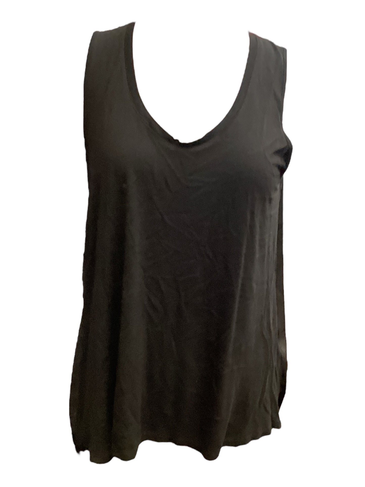 Top Sleeveless By Banana Republic In Black, Size: L